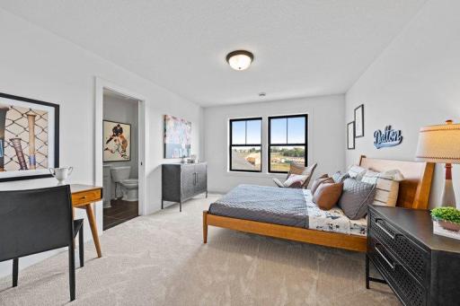 Photo of model home not all options may be included