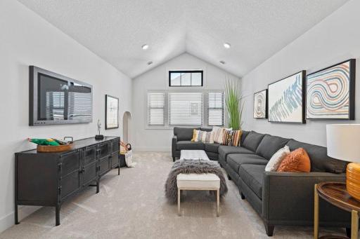 Photo of model home not all options may be included