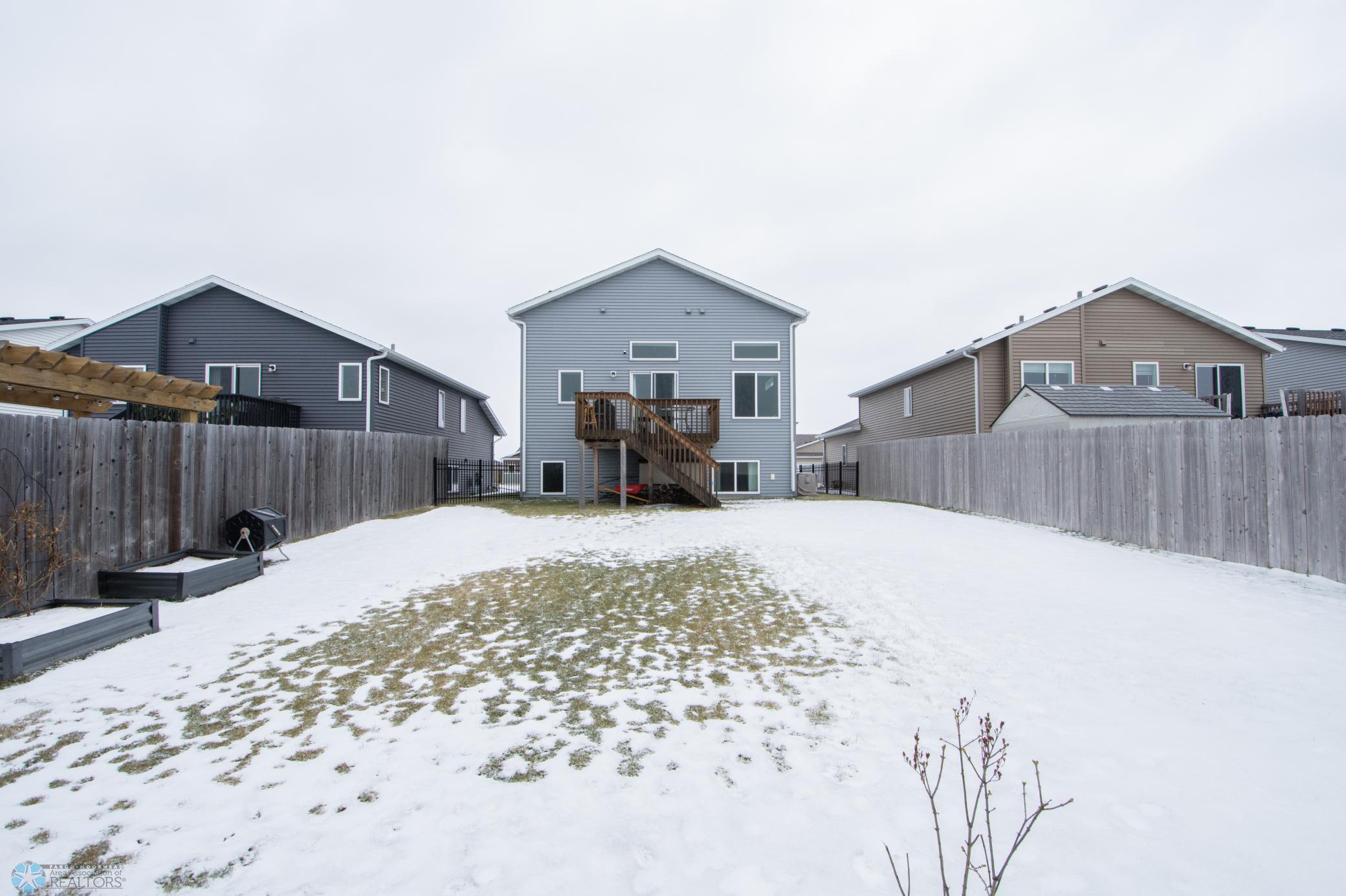 Back of house & yard