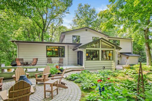 Spend beautiful summer days in the extremely private backyard