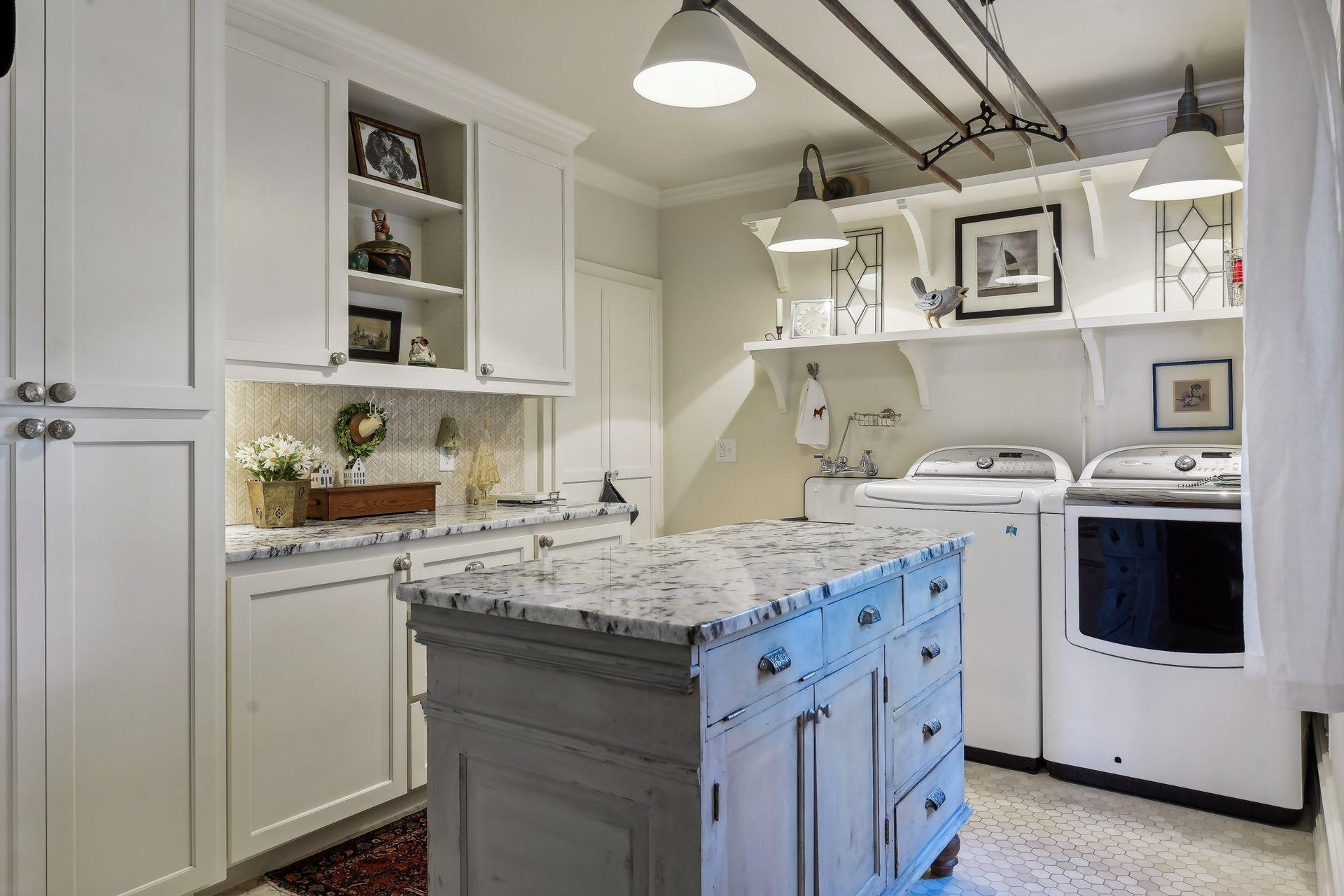 Main floor laundry room