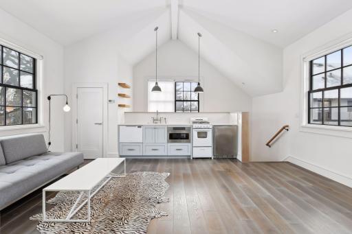 Studio apartment above garage. Previoulsy rented for $1,800/month
