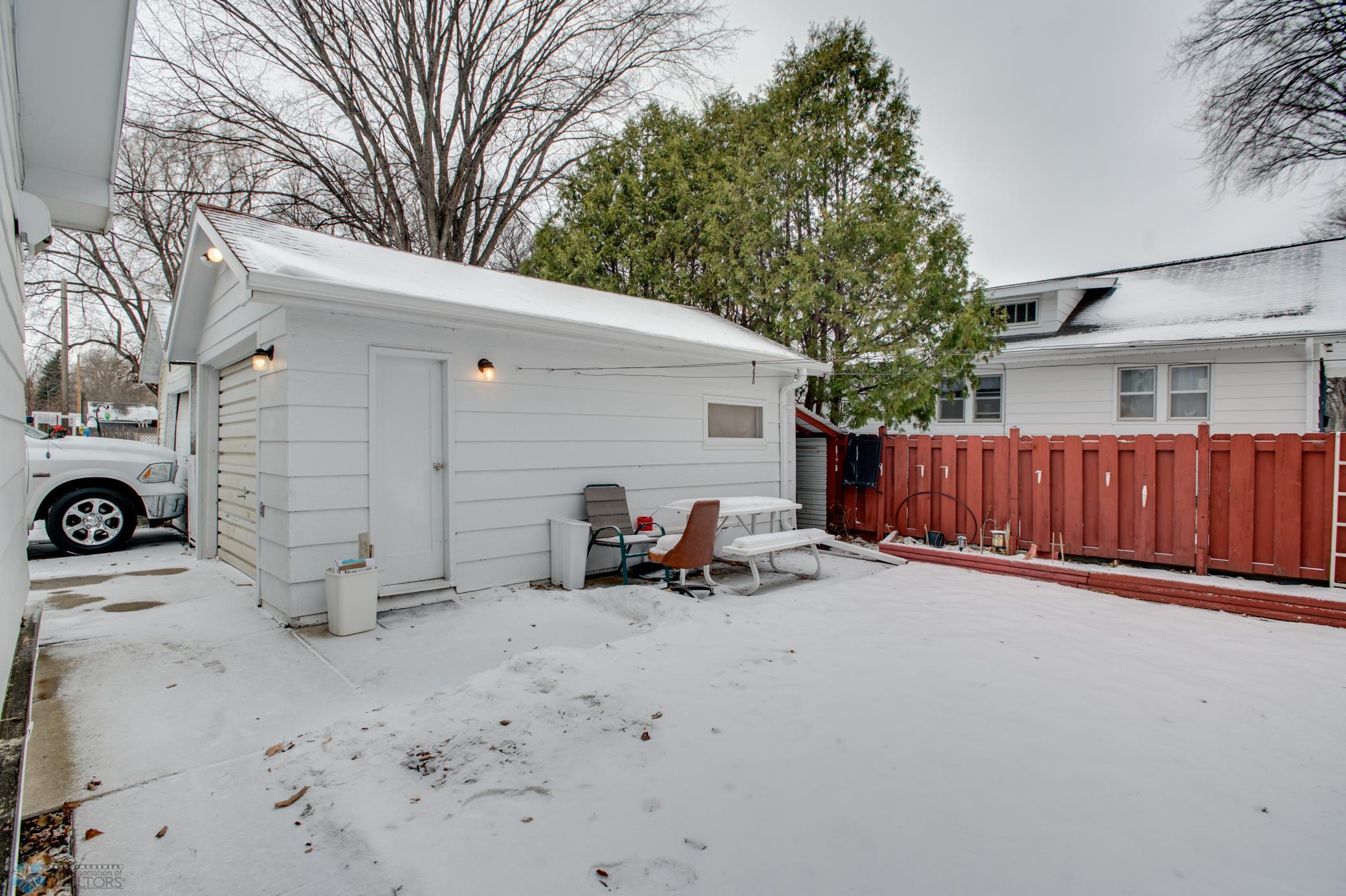 Backyard & Garage