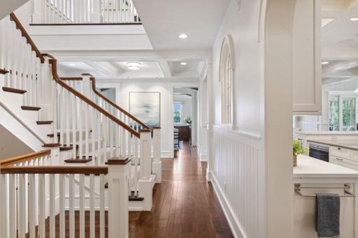 The expert craftsmanship is evident throughout the home.