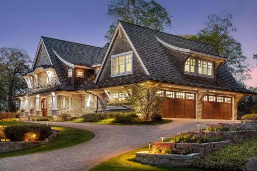 Impeccably designed for every season, this is a storybook setting.