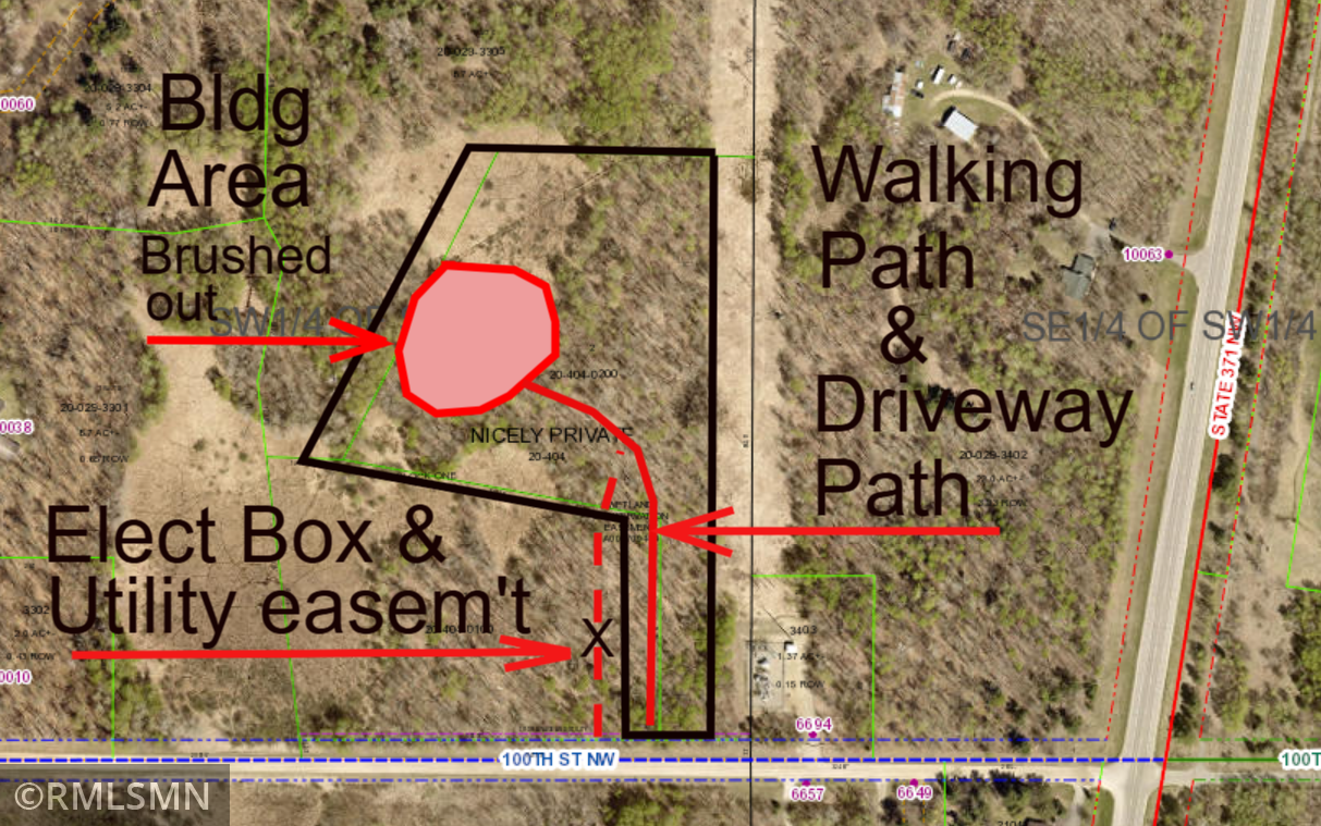 Aerial layout