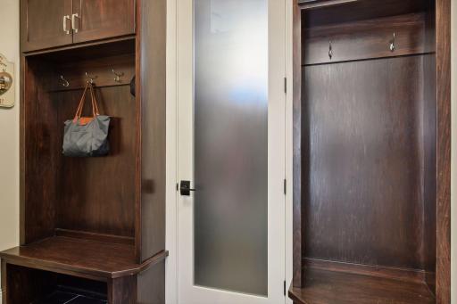 Ample storage in the mudroom, complete with a spacious coat closet to keep your essentials organized