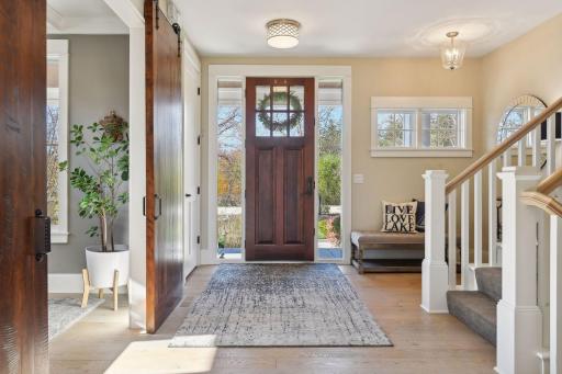 Walk into a grand front entry way and appreciate high end selections throughout.