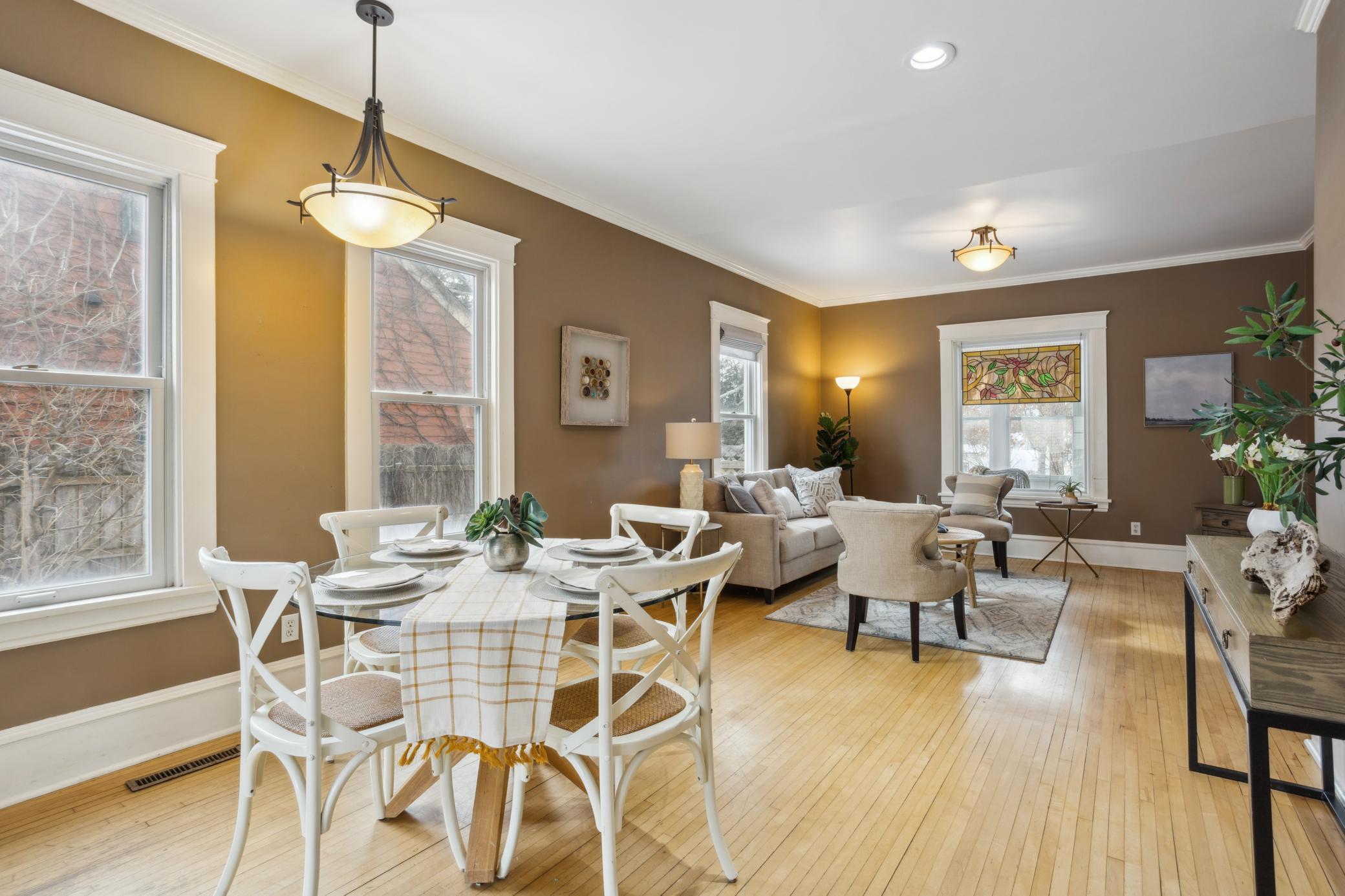 Dining and Living room