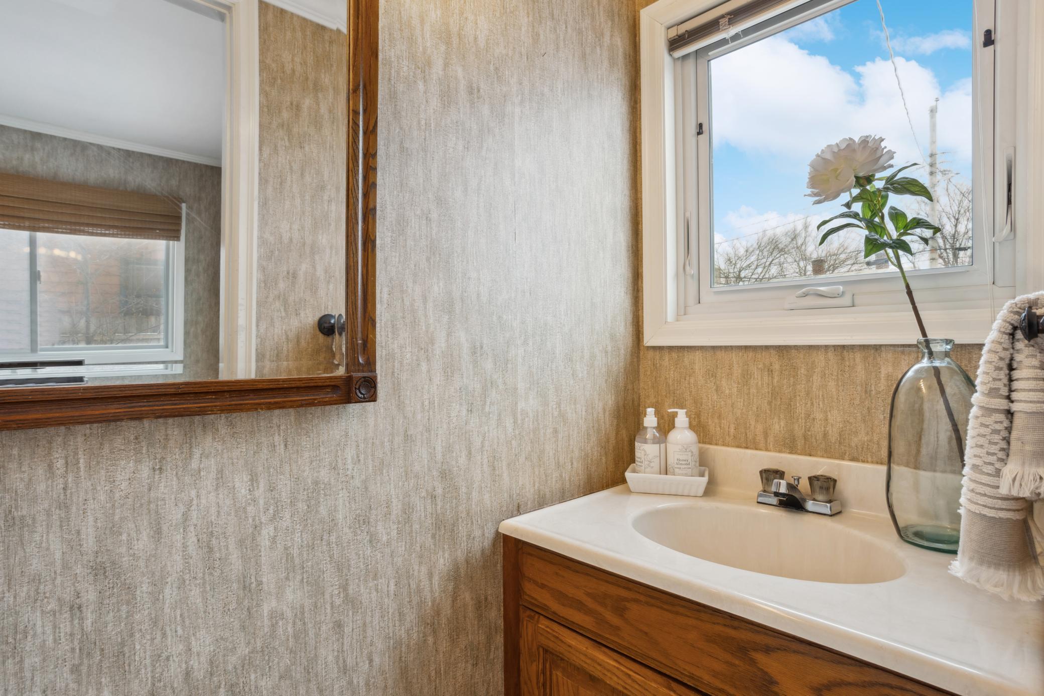 Half bath on main level