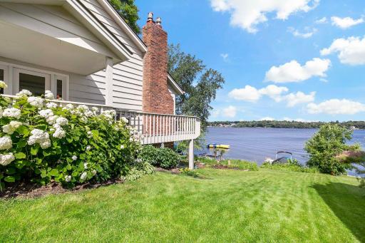 5438 Fairlawn Shores Trail SE, Prior Lake, has 70 feet of lake front, and is on .30 an acre.