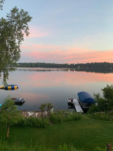 Welcome to 5438 Fairlawn Shores Trail SE, Prior Lake, with impeccable views from 70-feet of lake front.