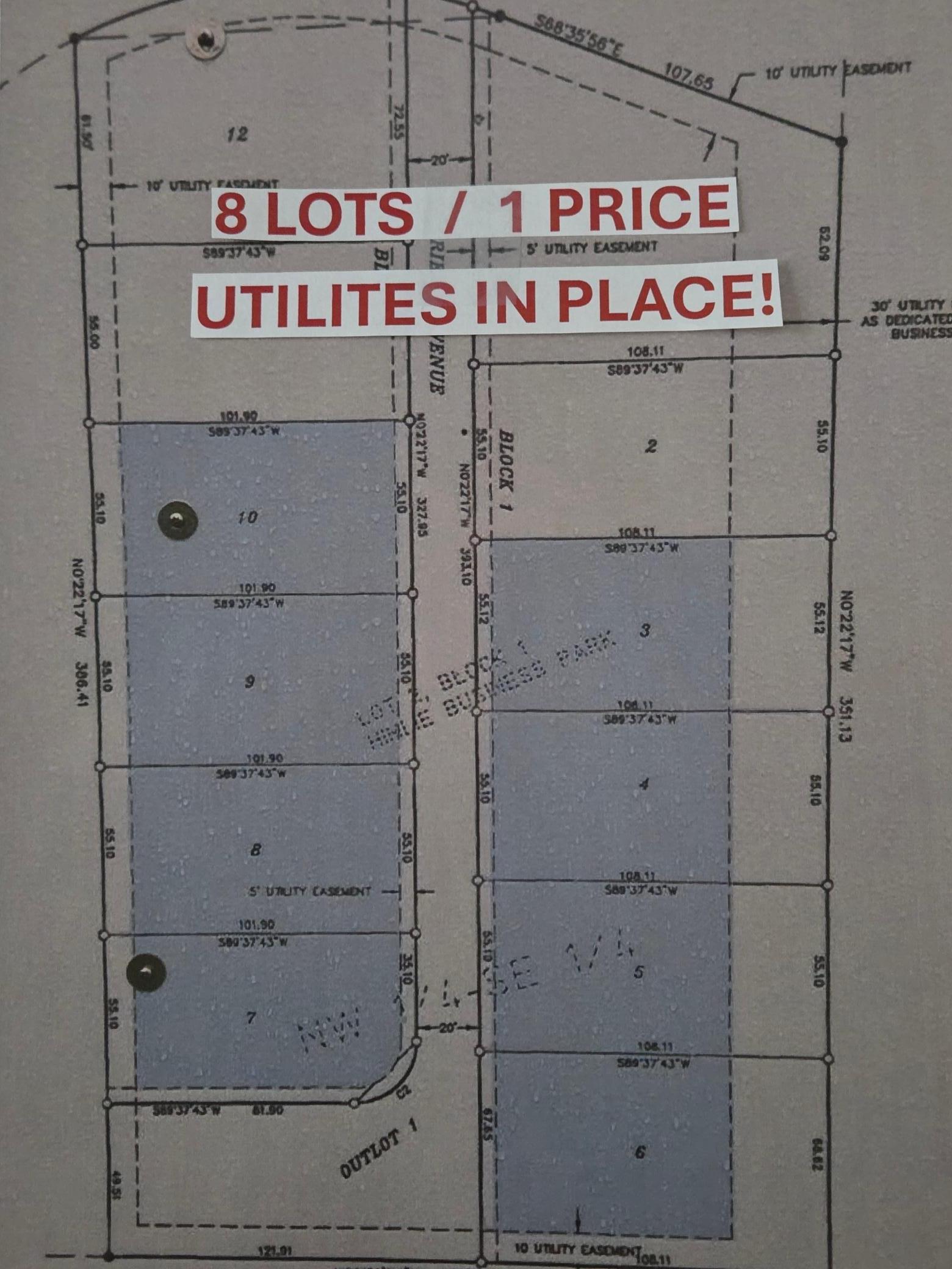 Property photo for 8 Lots - 1 Price Briella Avenue, Rushford, MN 55971