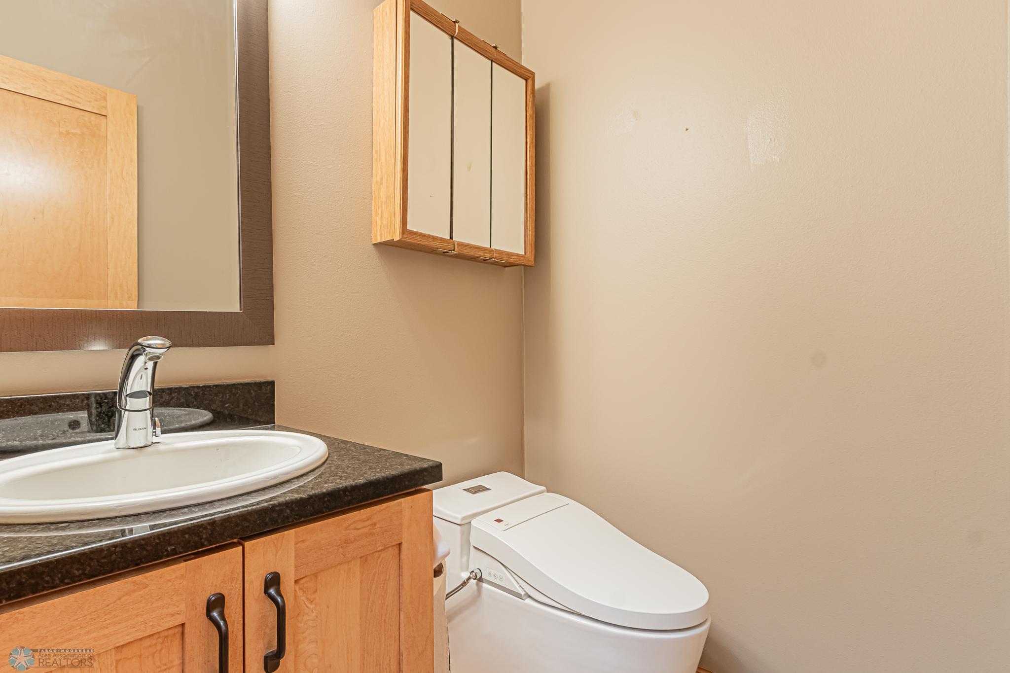 main level half bath