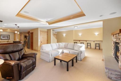 This lower level is an entertainerâs dream â where every detail has been thoughtfully designed to blend style with function.