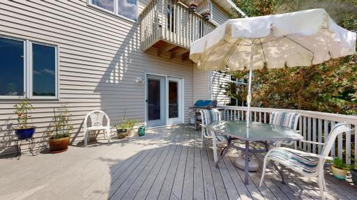 Beautiful Trex deck for your summer enjoyment.