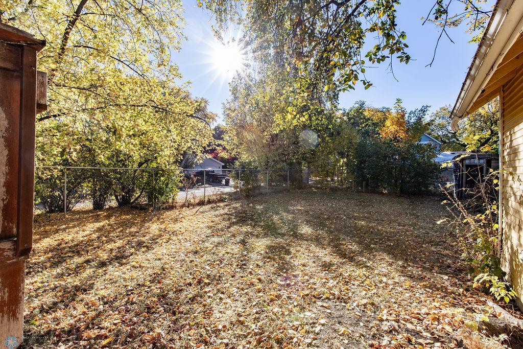 Large Fenced Backyard