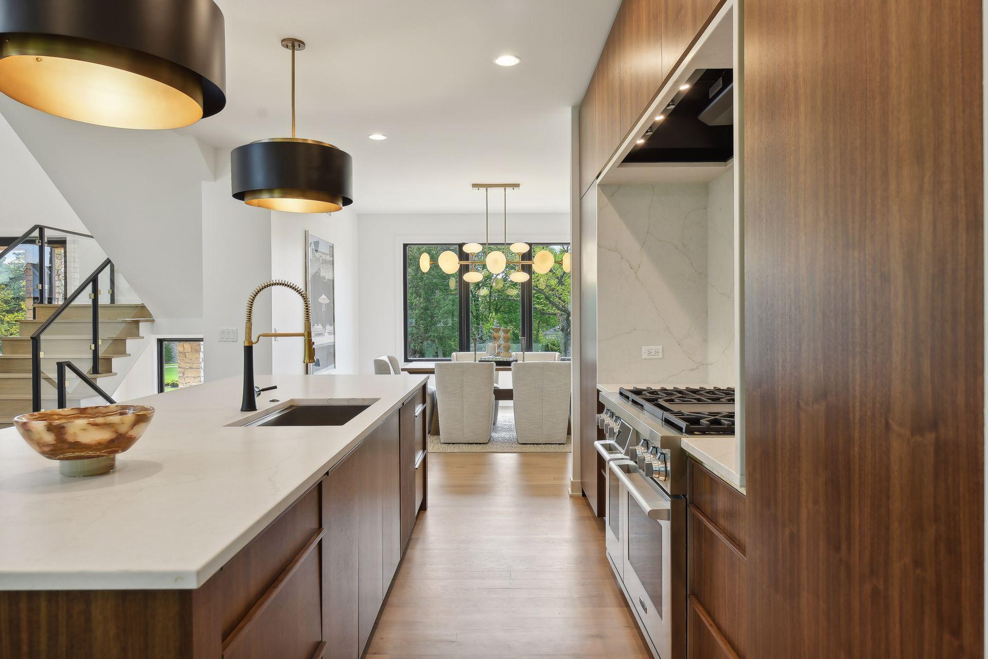 A true masterpiece offering extraordinary designer finishes that will take your breath away. This gourmet chefs kitchen is incredibe.