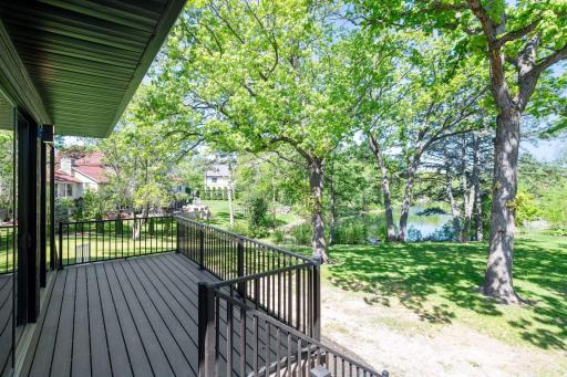 Enjoy al fresco dining or morning coffee overlooking serene waters.