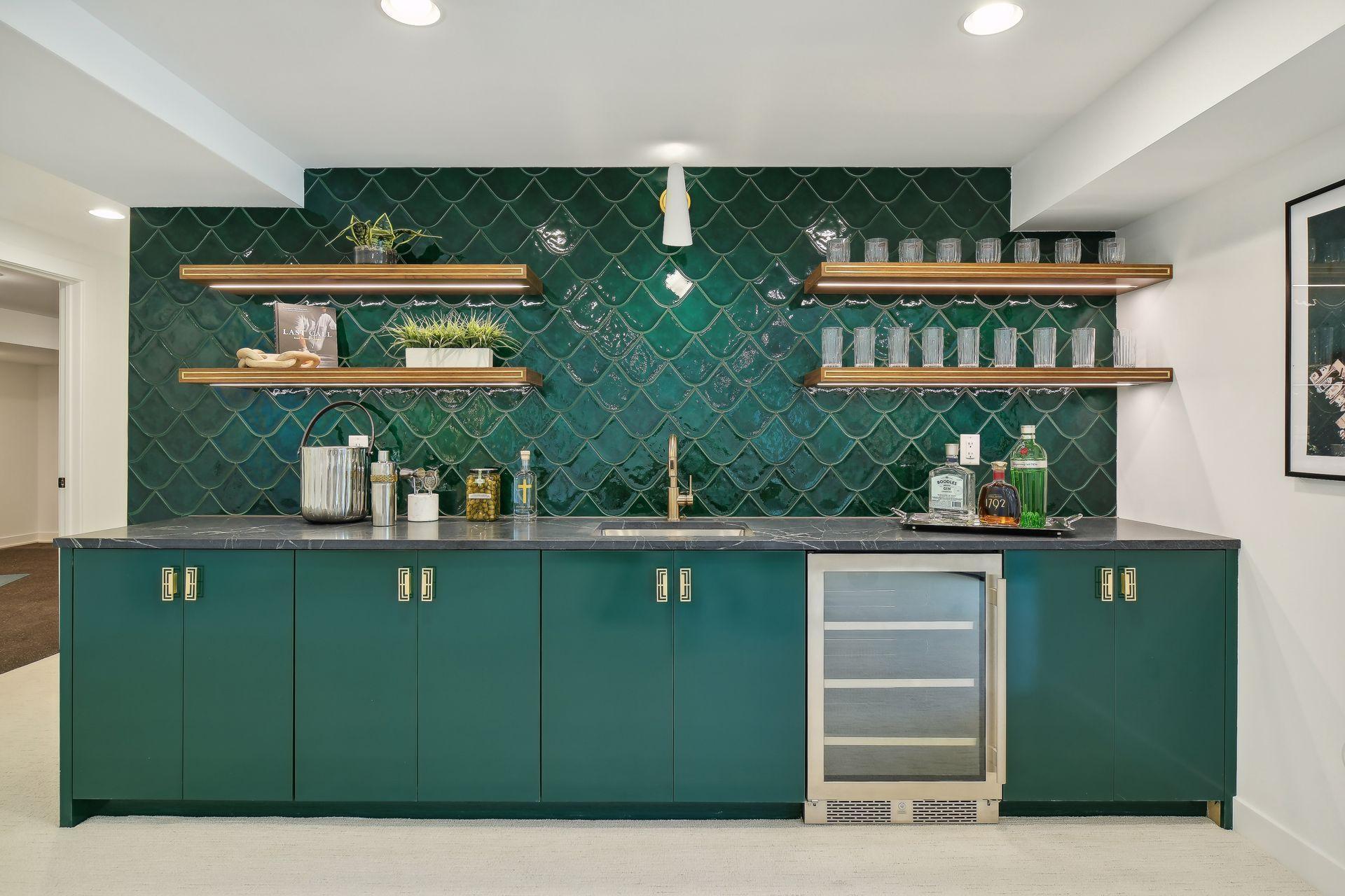 Elegant finishes enhance the home’s timeless charm and modern comforts.