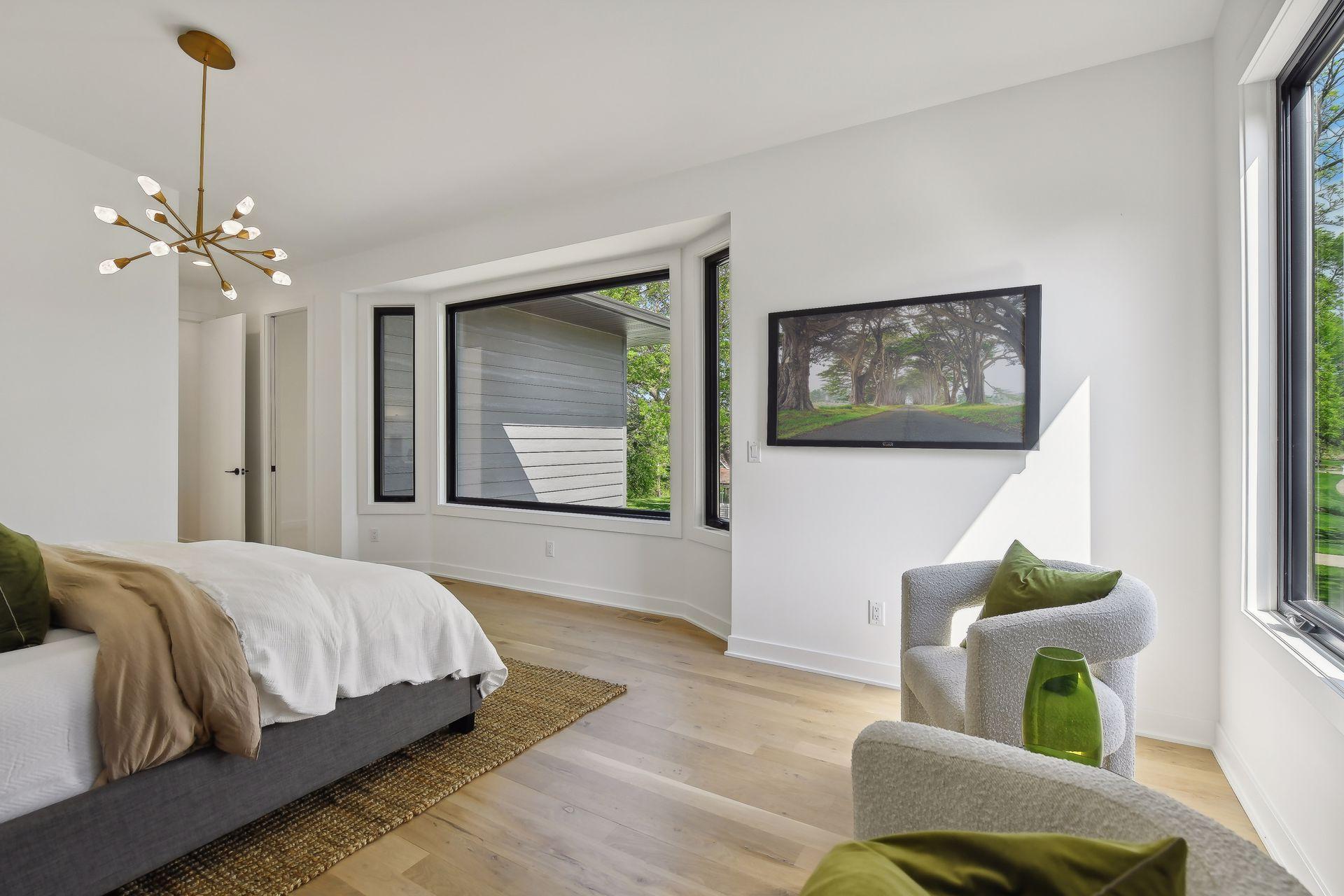 Unwind with pond views from your private luxury retreat.