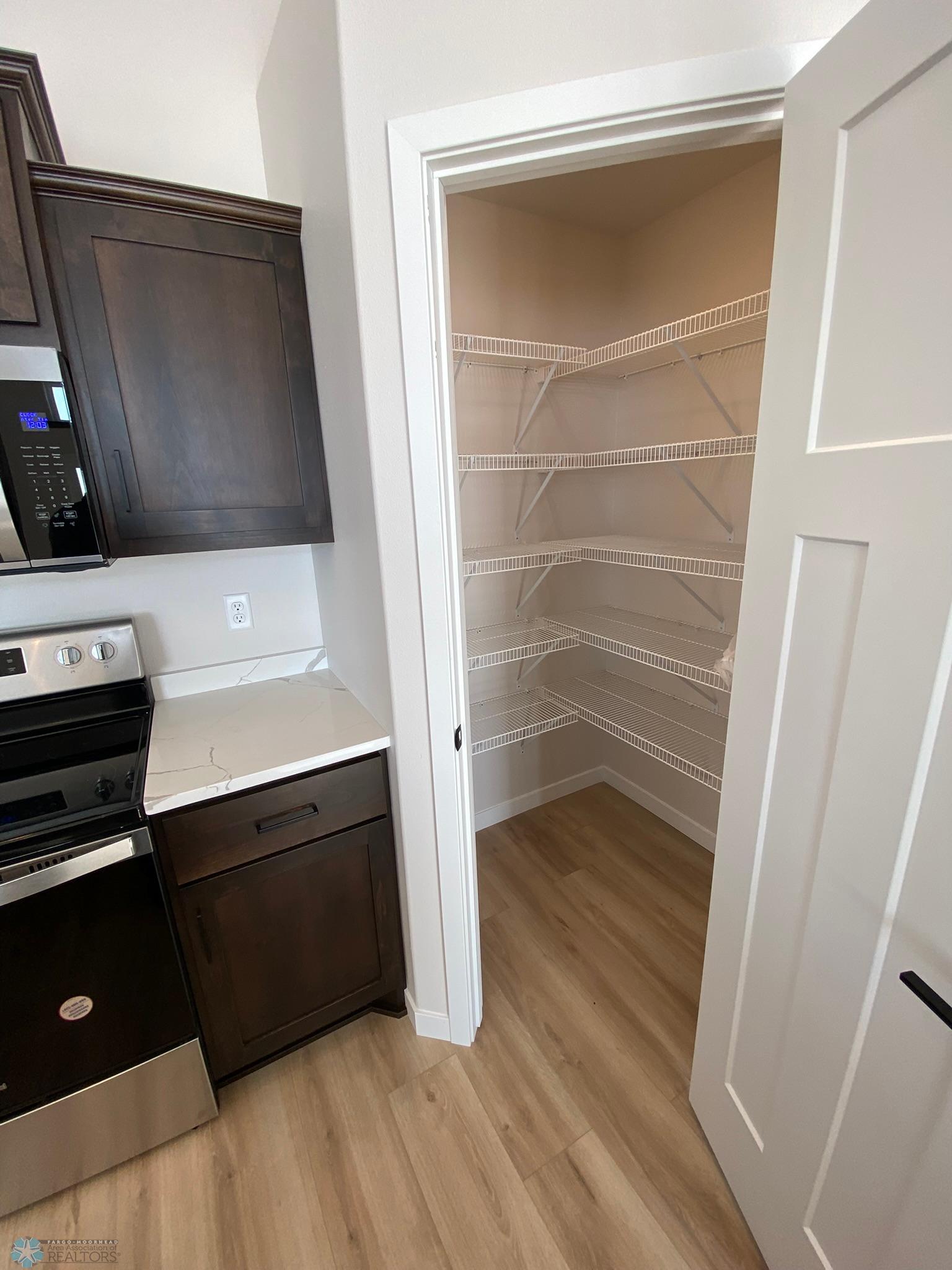 Walk-in Corner Pantry