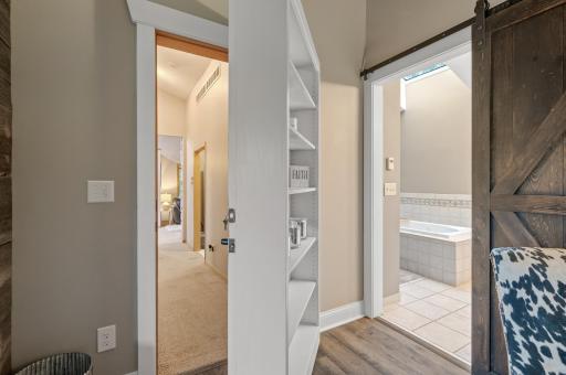 Enter the guest house from main home or its private outside entrance.