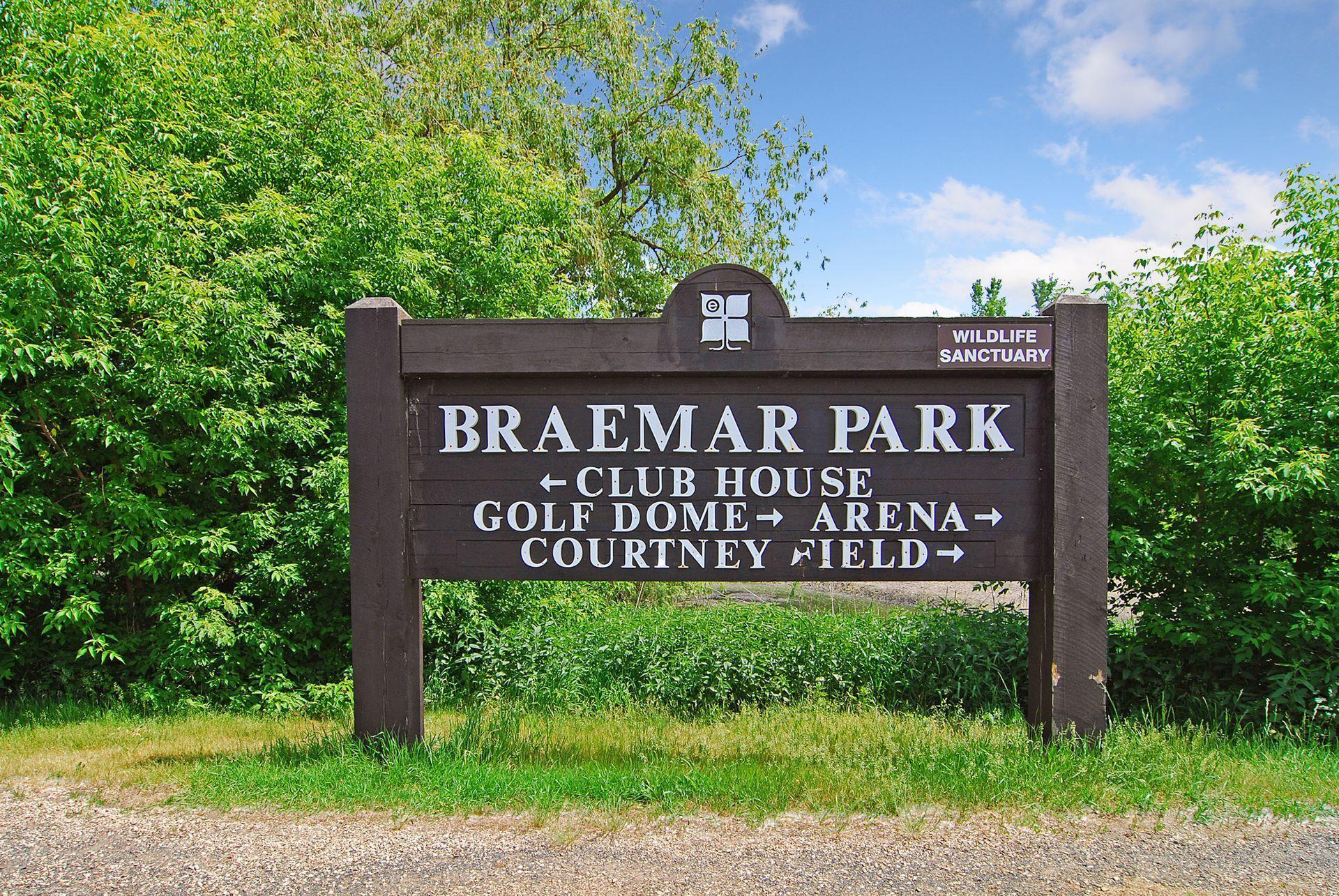 The famous Braemar Park and Golf Dome!