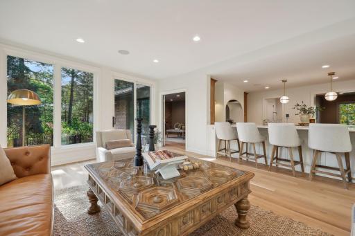 his beautifully designed open concept home features patio doors that lead directly to the deck, seamlessly blending indoor and outdoor living. Perfect for entertaining or enjoying a quiet evening, this layout enhances your lifestyle and invites relax