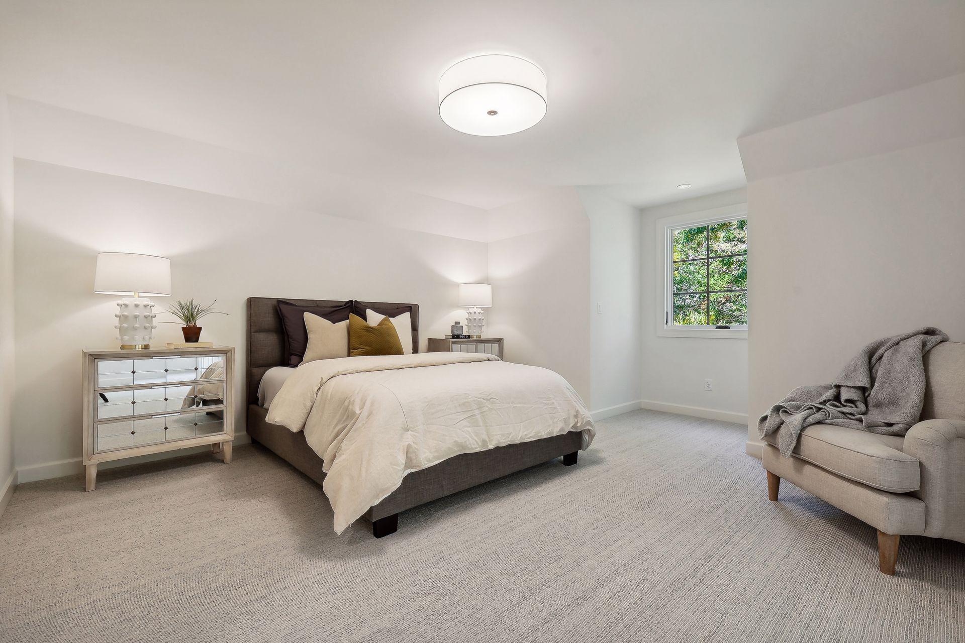 Bedroom retreat with generous space and exquisite finishes, it offers a serene space that embodies luxury living at its finest.