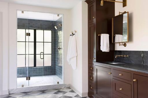 A custom designed luxury bath that will take your breath away. A true example of a luxury spa like experience