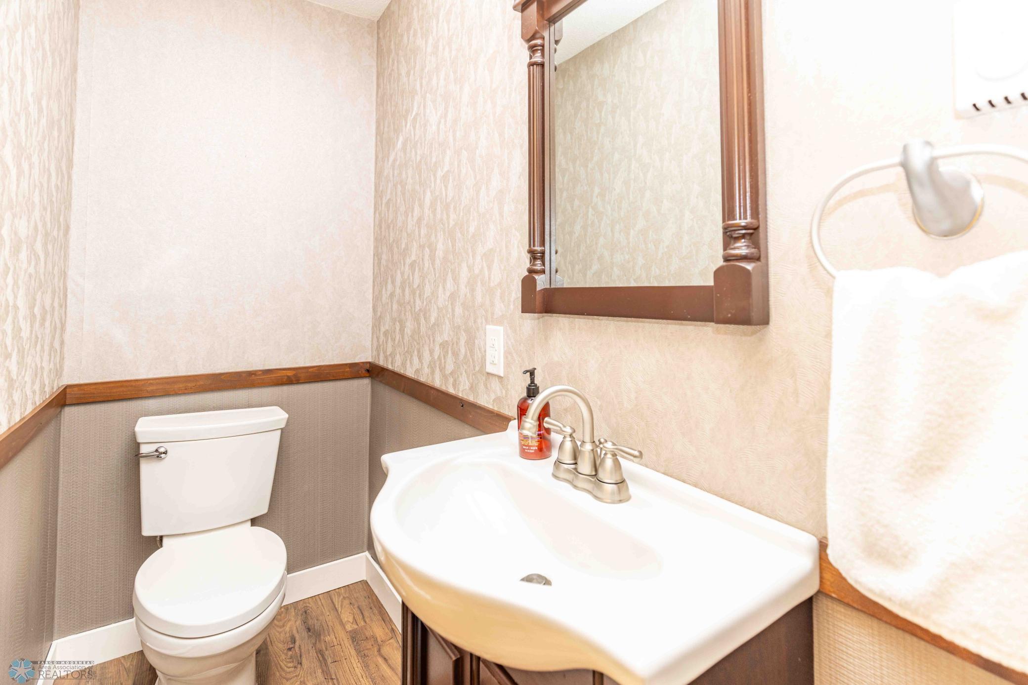main floor half bath