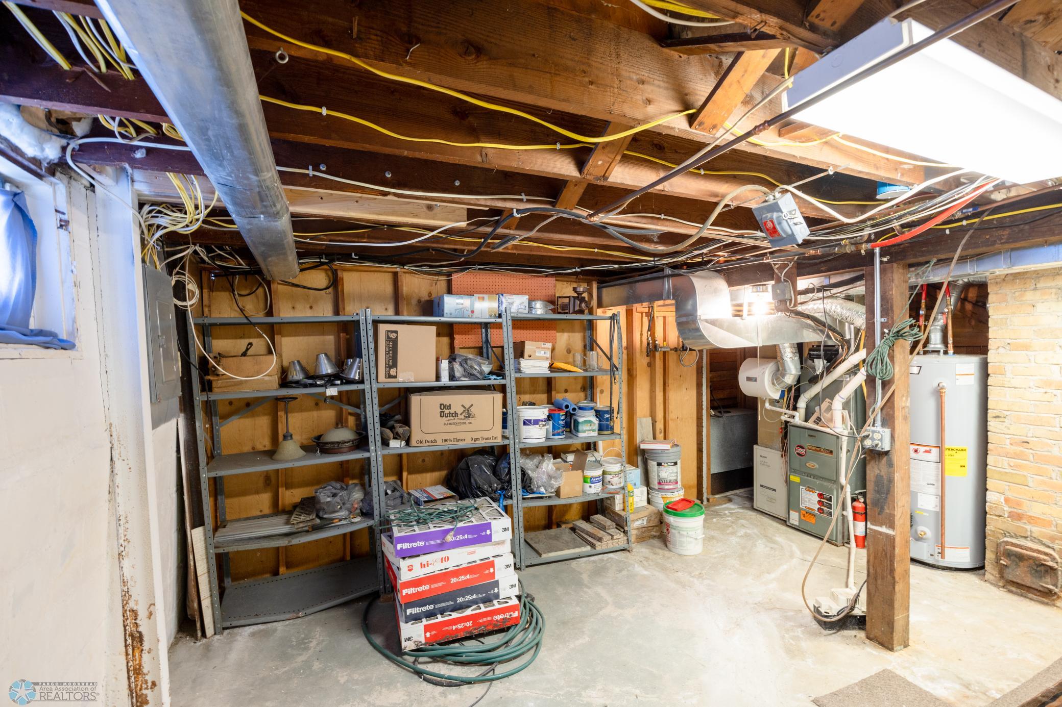 Basement Storage