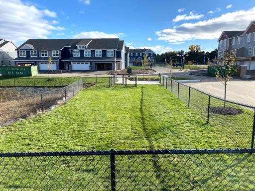Another look at the dog park where your four-legged family member can run and play with the neighbors!