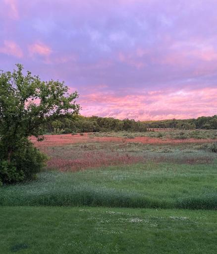 Whether you are watching the sunrise, or taking in a rainbow at the end of a storm, the sky will put on an impressive show all year long.