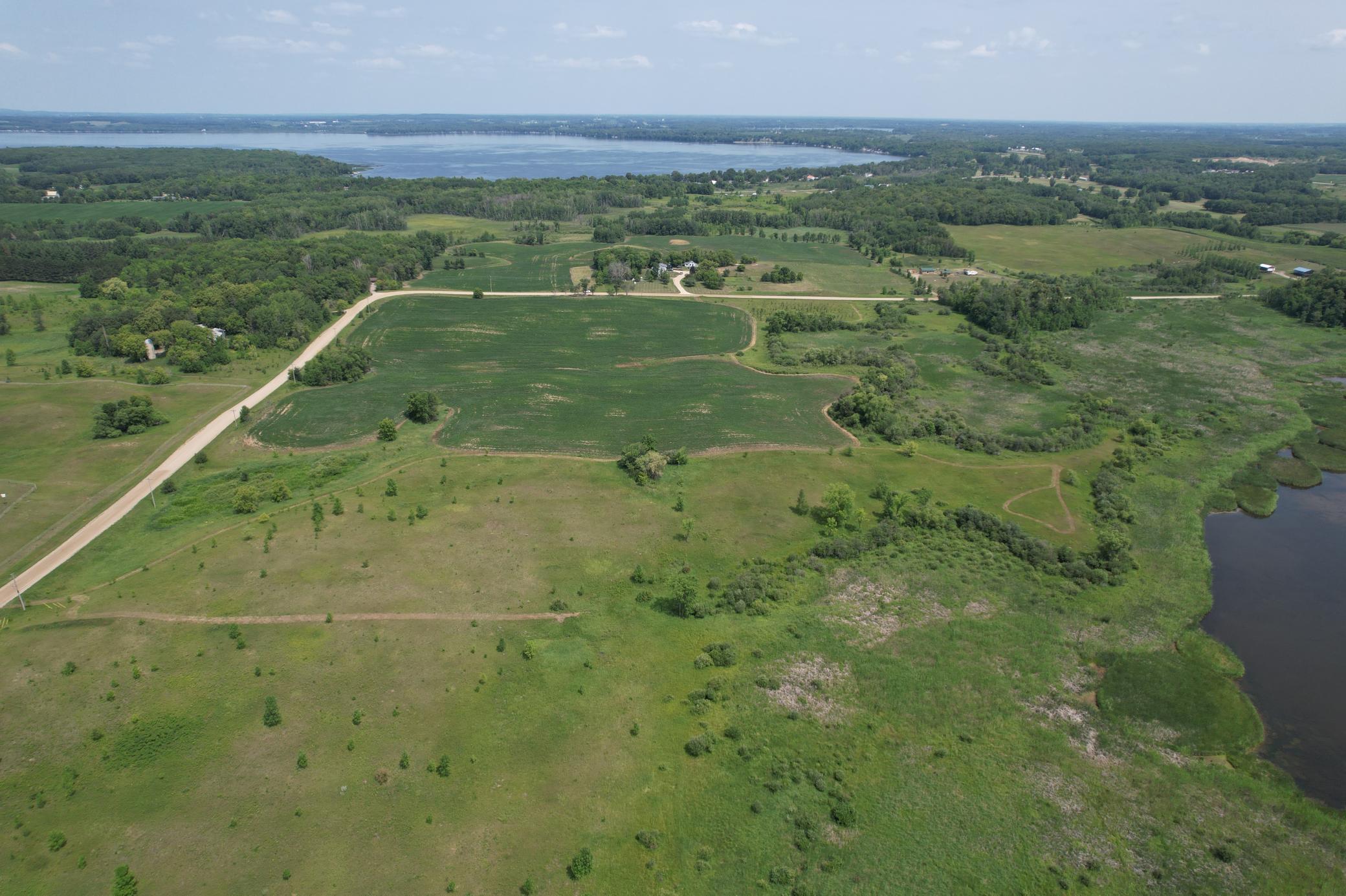 Summer From South Overlooking Lake Miltona