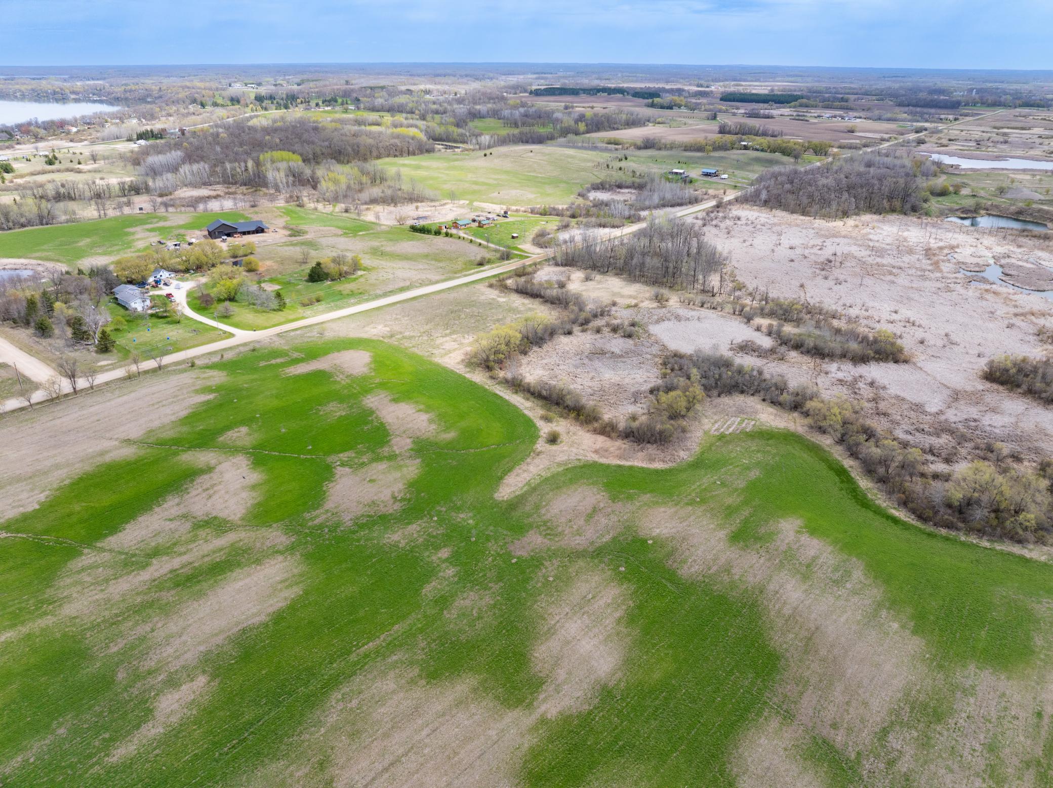 SW to NE - High ground and Wildlife Habitat