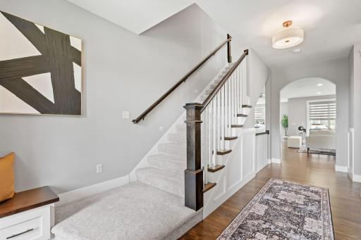 From the huge foyer head to the main living room!