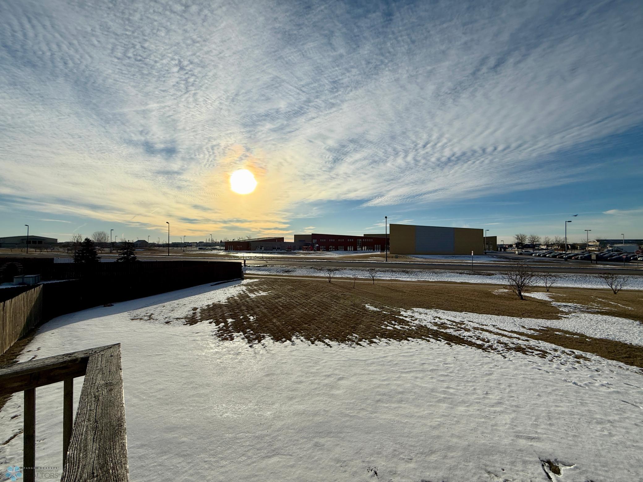 Elementary School behind