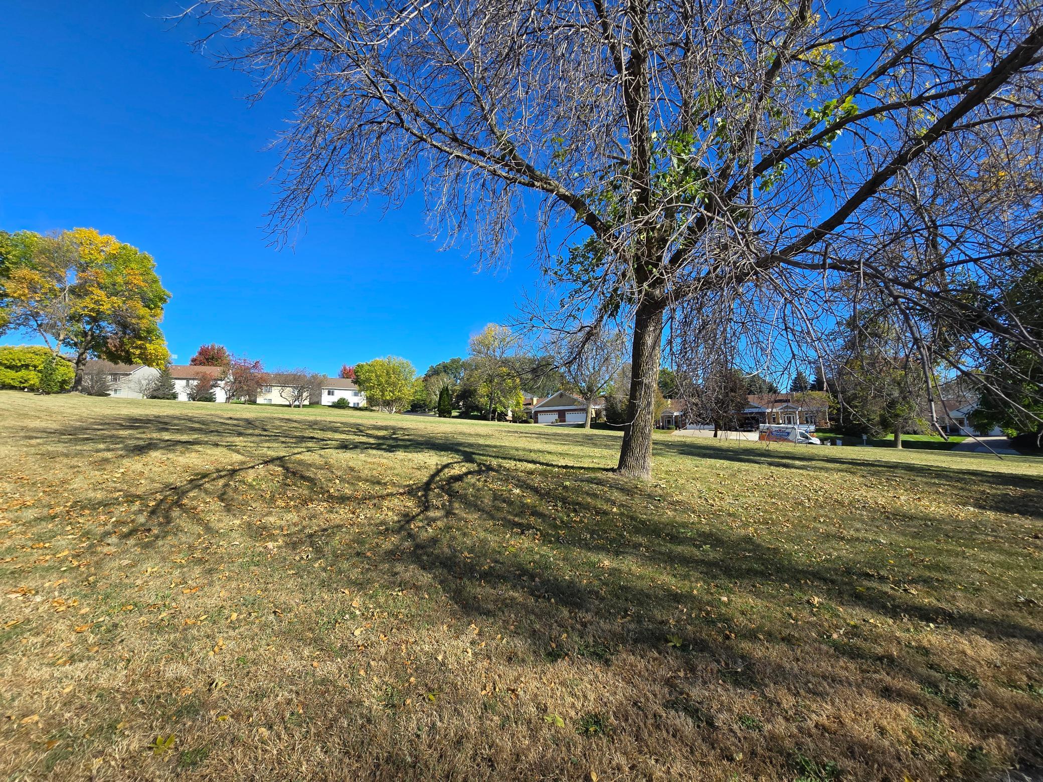 Facing East from Western property line