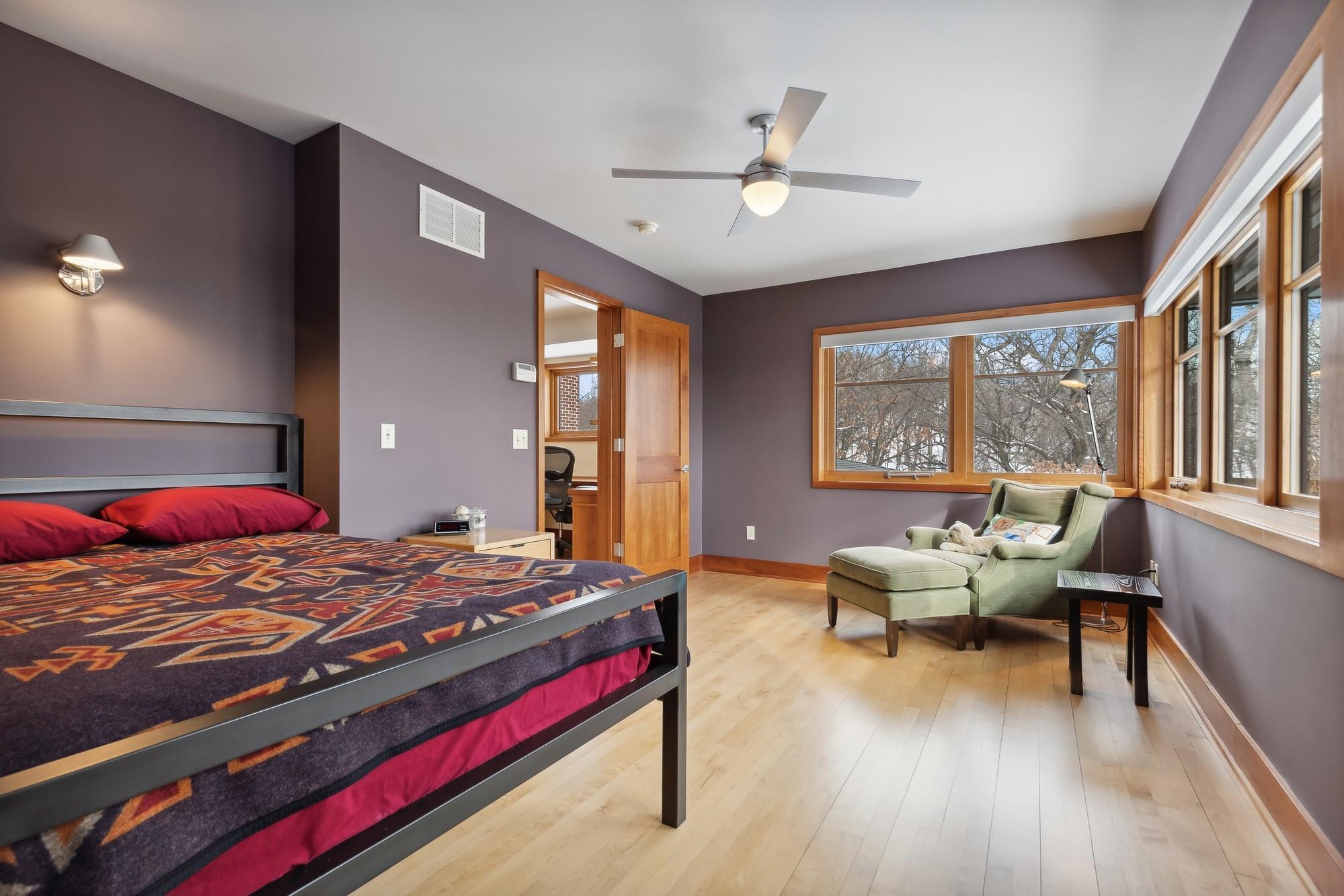 Corner Windows in Second Floor Bedrooms - This Bedroom Could be Used as a Second Floor Owner's Suite