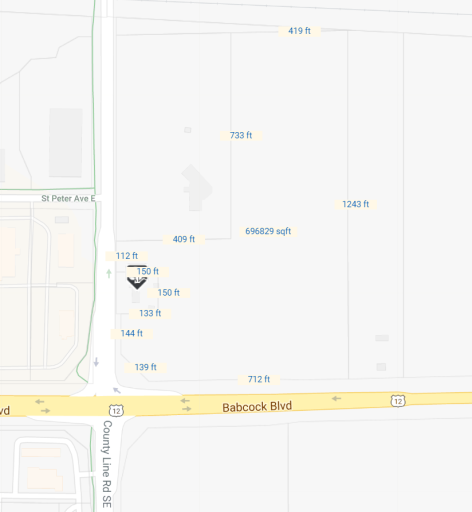 Conviently located on Highway 12 with close proximity to commercial area