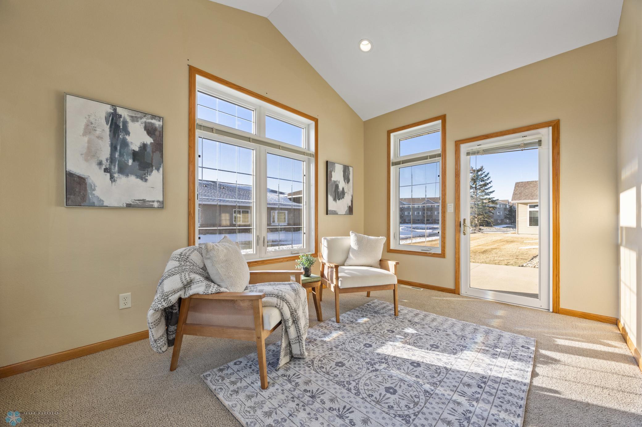 Sunroom Door to Patio