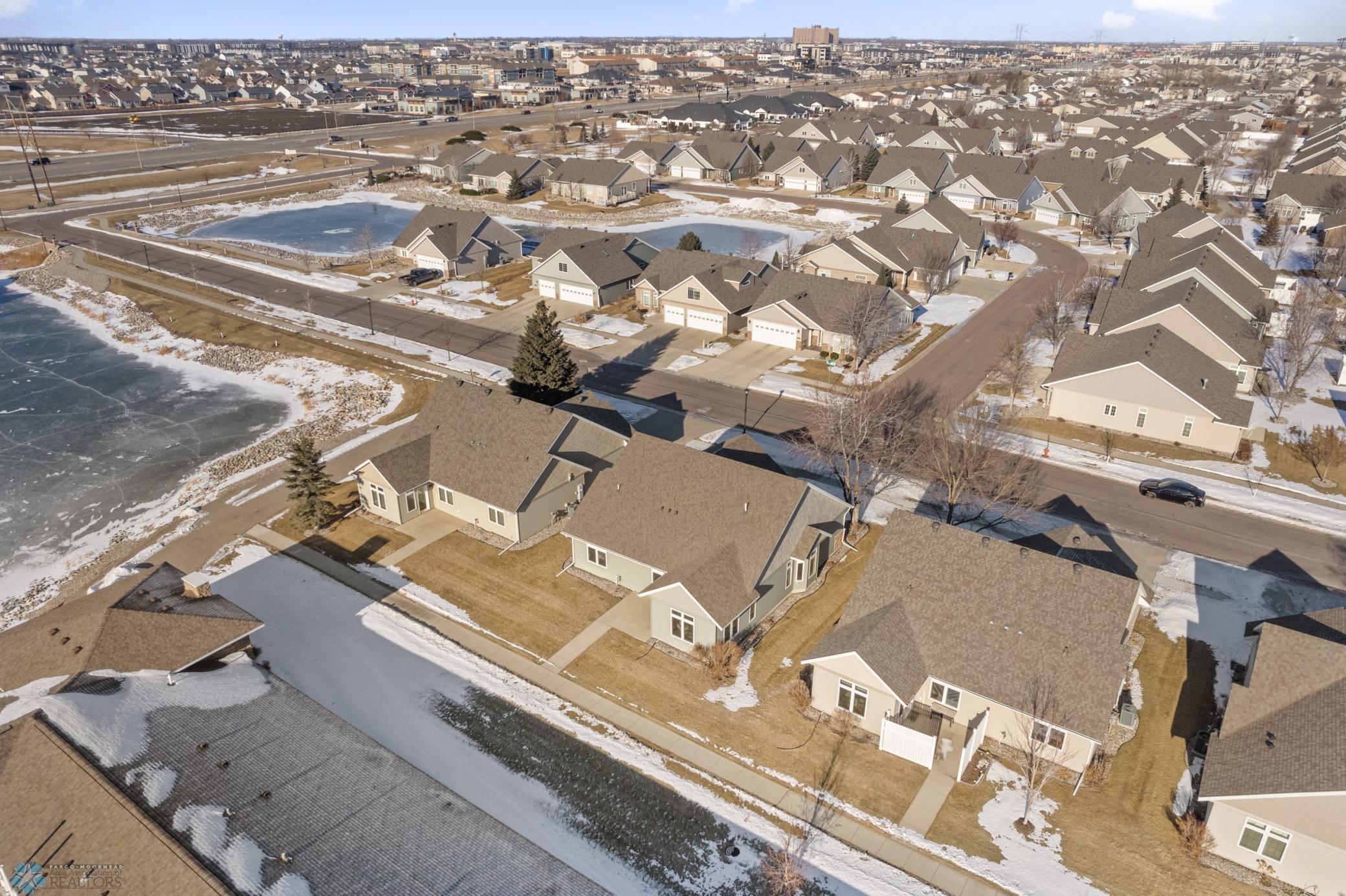 Aerial View to South