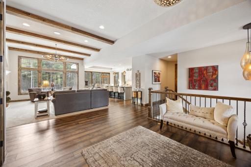 The main level has all amenities; laundry, 2 bedrooms, and porch. And enjoy a large open foyer for the long Minnesota goodbyes.