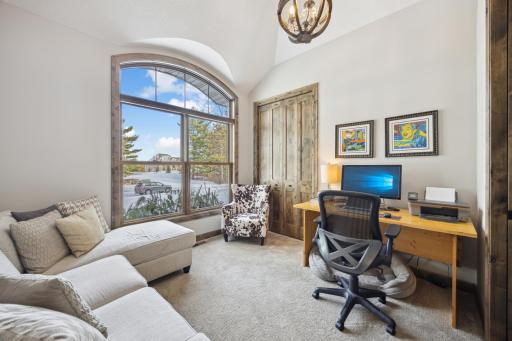 2nd Main floor Bedroom could be an office, a craft room or a bedroom. It has a beautiful 3/4 bath ensuite.