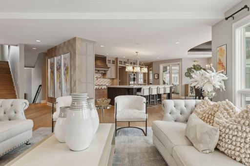 Open concept main level