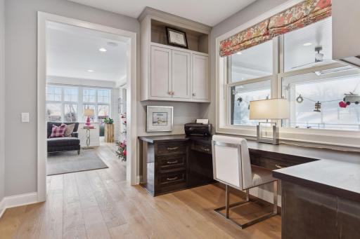 Mudroom office