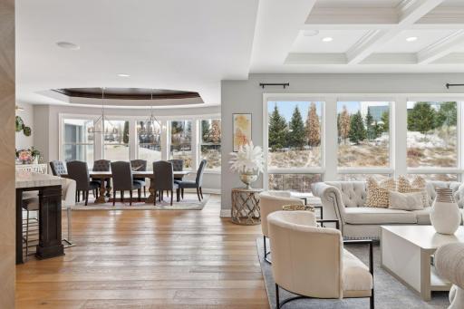 Open concept main level