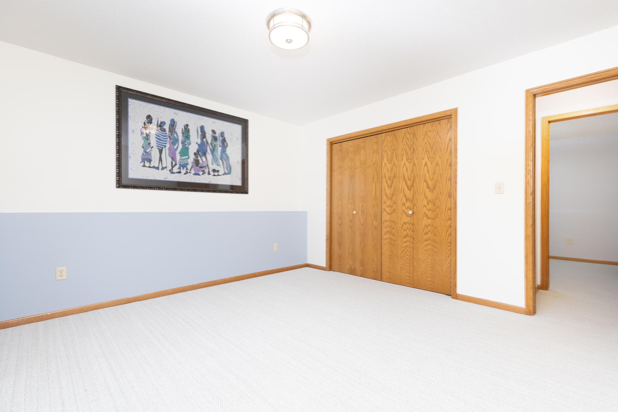 Second lower level bedroom